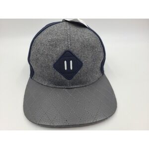 Carbon Elements Snapback Hat Cap Skate Skateboard Surf Dad Men Women‎ Gray Blue
